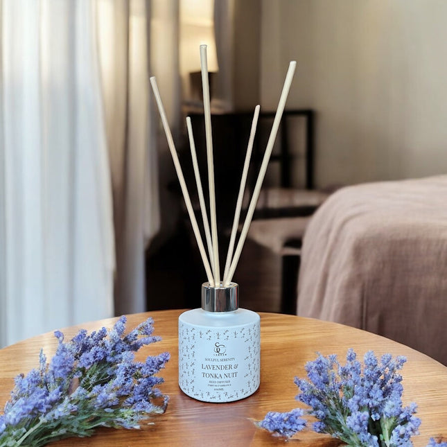 Soulful Serenity Range – Lavender & Tonka Nuit 100ml Reed Diffuser