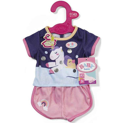 Baby Born Unicorn Short Pyjamas