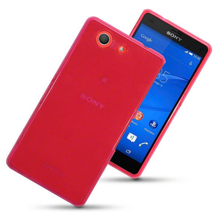 Qubits TPU Gel Hot Pink Case - For Sony Xperia Z3 Compact