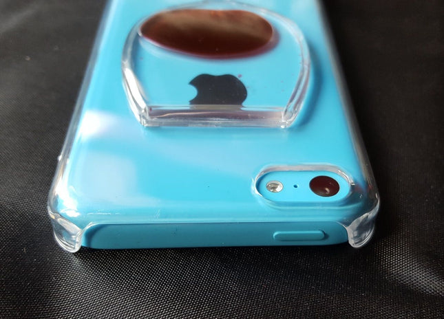 Red Wine Hard Back Transparent Case - For iPhone 5c