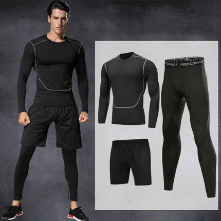 Custom Fitness Hoodie for Men - Gym Workout Clothes, Yoga Wear, Outdoor Jogging Sportswear Set