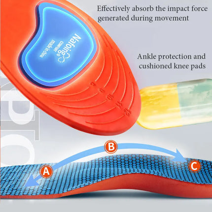 Orthotic Insole Arch Support Flatfoot Running Insoles for Shoes Sole Orthopedic Insoles For Feet Ease Pressure