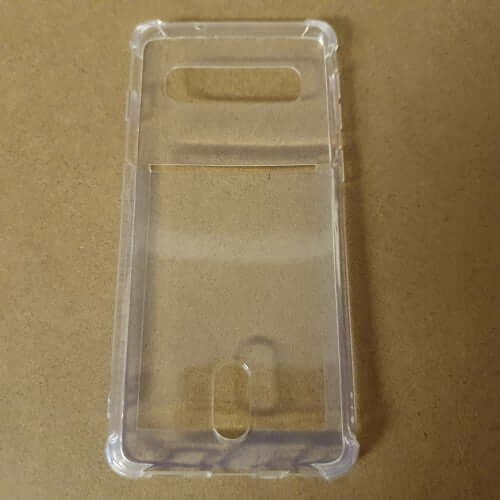 Soft TPU Clear Case With Card Slot - For Samsung S10