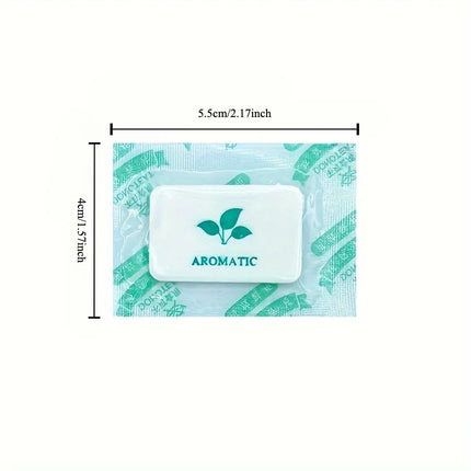 100pcs Jasmine Fragrance Bags - Perfect for Wardrobes, Cars, and Home Fragrances