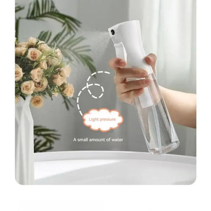 2Pcs High Pressure Spray Bottles Refillable 200ml Bottles Continuous Mist Watering Can Automatic Salon Barber Water Sprayer