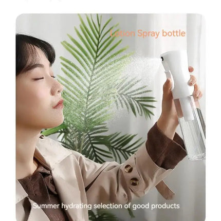 2Pcs High Pressure Spray Bottles Refillable 200ml Bottles Continuous Mist Watering Can Automatic Salon Barber Water Sprayer