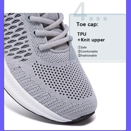Baasploa Lightweight Running Shoes For Men 2022 Men's Designer Mesh Casual Sneakers Lace-Up Male Outdoor Sports Tennis Shoe