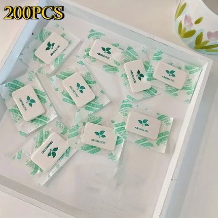 100pcs Jasmine Fragrance Bags - Perfect for Wardrobes, Cars, and Home Fragrances