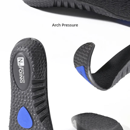 EVA Insoles for Shoes Sole Shock Orthotic Insole Absorption Deodorant Breathable Cushion Running Insoles for Feet Arch Suppor