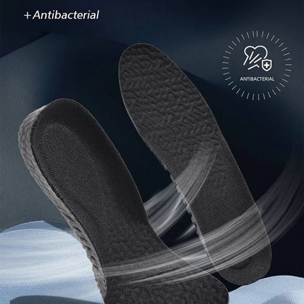 EVA Insoles for Shoes Sole Shock Orthotic Insole Absorption Deodorant Breathable Cushion Running Insoles for Feet Arch Suppor