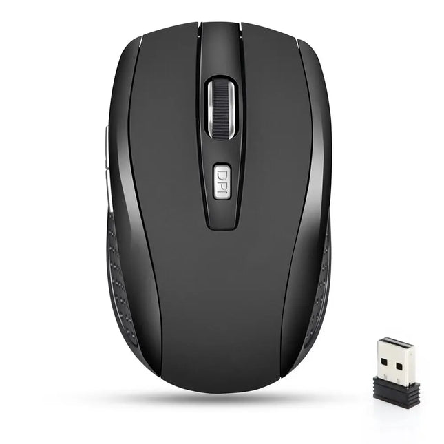 Wireless Mouse 2.4G Portable Silent Ergonomic Mice For Laptop iPad Tablet Notebook Mobile Phone Office Gaming Mouse USB Adapter