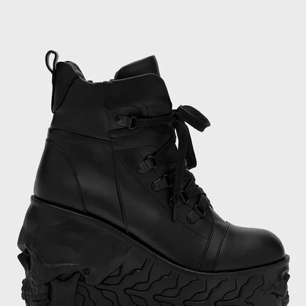Killstar Doom Skull Platform Boot