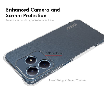 For Realme C63 4G ENKAY Transparent TPU Shockproof Anti-slip Phone Case