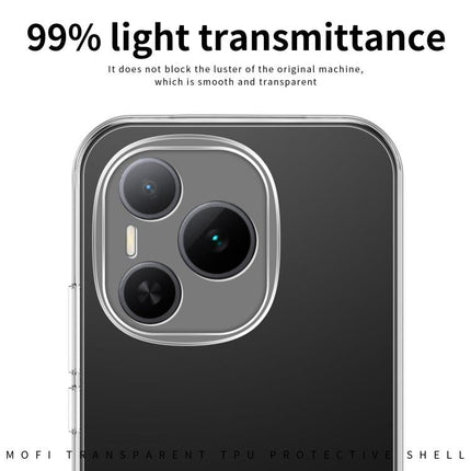 For Honor Power MOFI Ming Series Ultra-thin TPU Phone Case(Transparent)