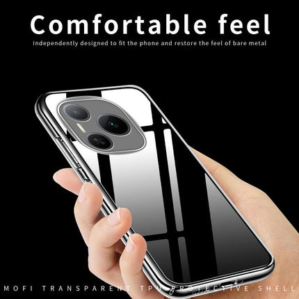 For Honor Power MOFI Ming Series Ultra-thin TPU Phone Case(Transparent)
