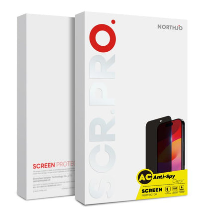 NORTHJO A++ 0.3mm 28 Degree Privacy Screen Tempered Glass Film, For iPhone 17 Pro Max, For iPhone 17 Pro, For iPhone 17, For iPhone Air, For iPhone 16e, For iPhone 16 Pro Max, For iPhone 16 Pro, For iPhone 16 Plus, For iPhone 16, For iPhone 14 Pro     ...