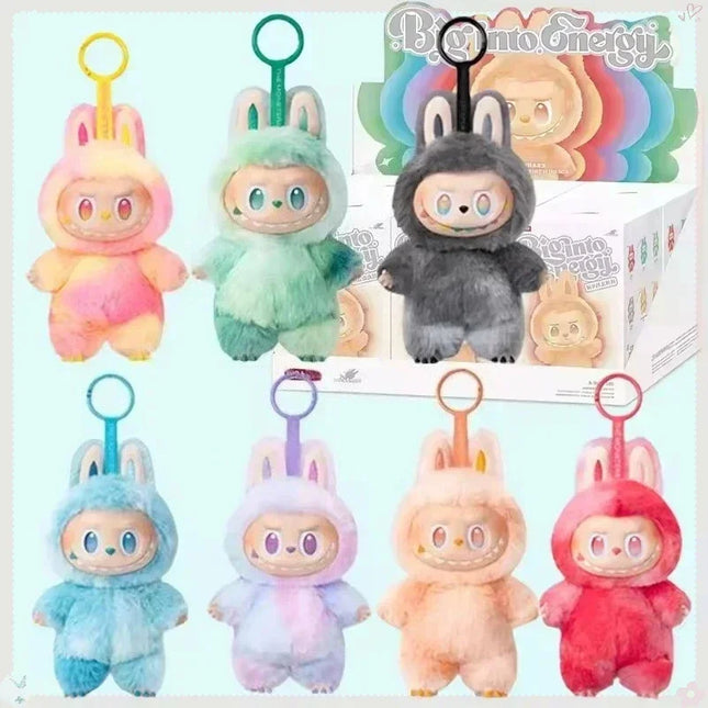 New Hot  Plush Blind BoxBig Into Energy Series Blind Box Plush Doll 2025 PVC Macaron  Surprise Box Plush Keychain Birthday Gift