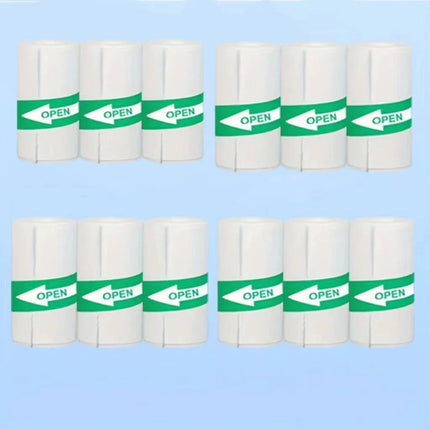 10Pcs Mini Printer Paper For peripage Self Adhesive Thermal Paper Printable Sticker Paper for Pocket Thermal Printer