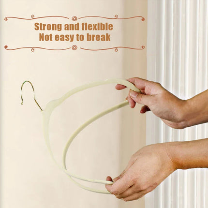 10/20pcs Velvet Hanger Clothing Coat Non Slip Flocked Hakama Saves Clothes Organizer Room Organization And Storage Adult Hanger