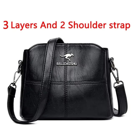 Genuine Brand PU Leather Sac Luxury Handbags Women Bags Designer Shoulder Crossbody Hand Bags for Women 2022 Purses and Handbags