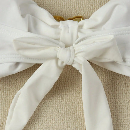 "2025 Sexy Bandeau Push-Up Bikini Set - Brazilian Thong Swimwear for Women"