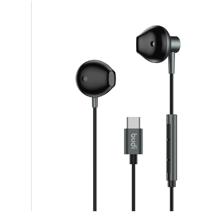 Budi USB C-Connector True Sound Headphones