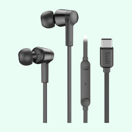 Budi USB C-Connector True Sound Headphones EP35T