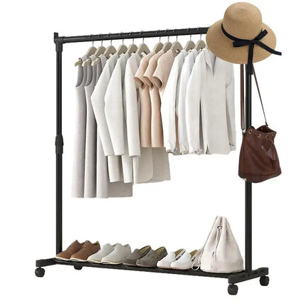Heavy-Duty Telescopic Clothes Rack