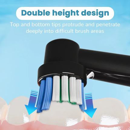 Replacement Toothbrush Heads Compatible with Oral B Braun Professional Electric Brush Heads 1000 1500 3000 6000 7000 7500 8000