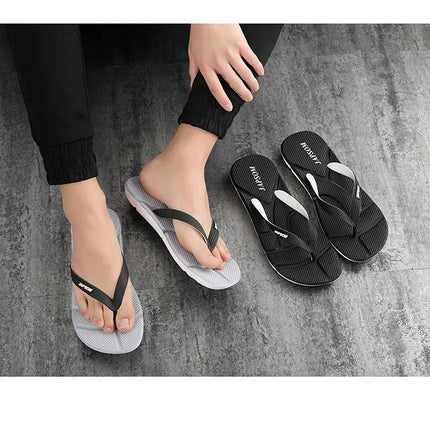 Fashion Blue Massage Slippers Men Flip Flops Sale Big Size 48 Casual Slides Men Non Slip Beach Slippers For Men chanclas hombre