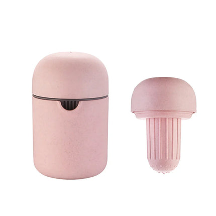 1 Set Material Juice Cup Premium Mini DIY Manual Fruit Juicer Citrus Orange Lid Rotary Press Non-Slip Reamer For Lemon Lime Gra