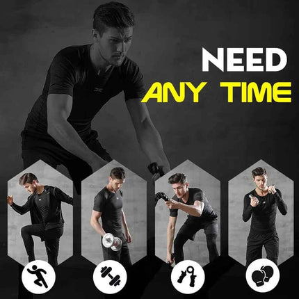 Men Gym Fitness Compression Sports Suit Clothes Running Jogging Sport Wear Exercise Workout Tights