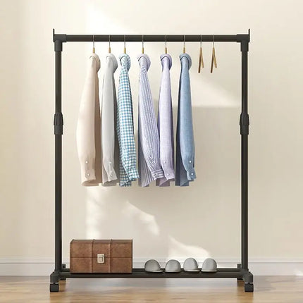 Heavy-Duty Telescopic Clothes Rack
