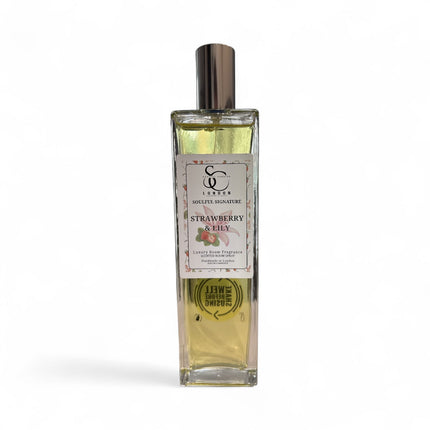 Strawberry & Lily Luxury Room Spray (Alcohol‑Free) – 100ml