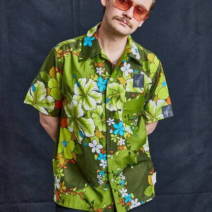 Hibiscus Hawaiian Shirt