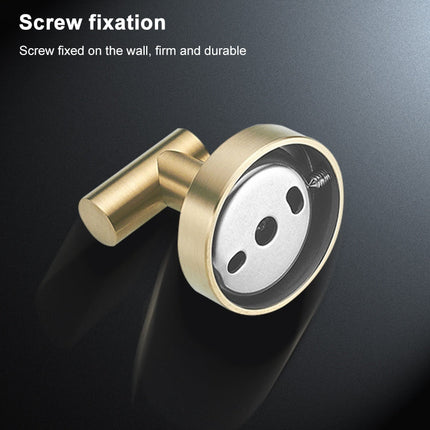 3 In 1 Matte 304 Stainless Steel Towel Bar Paper Towel Rack Hook Bathroom Accessories Bath Shower Set, Color:Silver