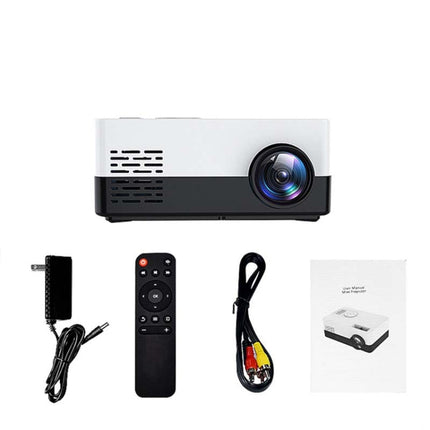 S261/J16 Home Mini HD 1080P Portable LED Projector, Support TF Card / AV / U Disk, US Plug, EU Plug, UK Plug, AU Plug