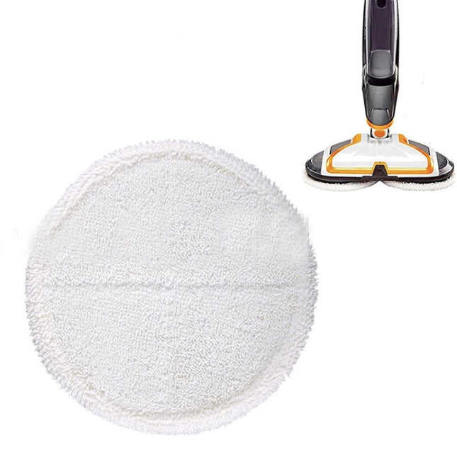 2 PCS Steam Mop Cleaning Replacement Cloth for Bissell 2124/2039A Series, White, Gray, Orange