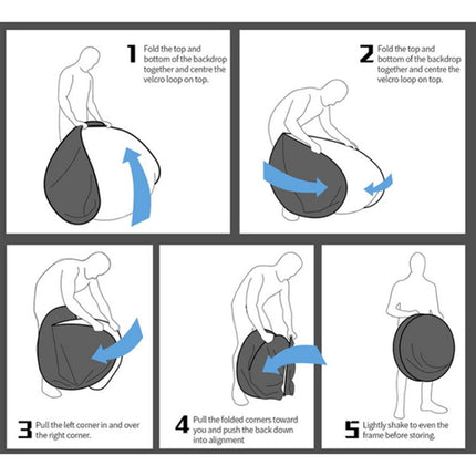 110cm EY-068 Green Background Cloth Folding ID Photo Green Screen Video Backdrop Board For E-Sports Chair