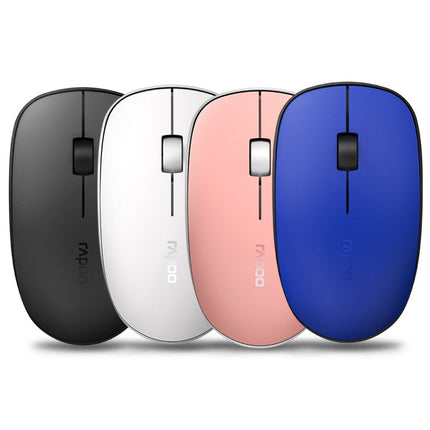 Rapoo M200G 1300 DPI 3 Keys Silent Wireless Mouse(Blue)