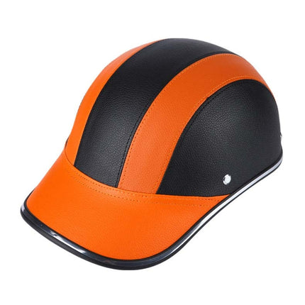 BSDDP A0322 Summer Half Helmet Lightweight Safety Helmet(Orange)