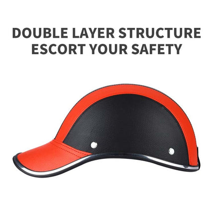 BSDDP A0322 Summer Half Helmet Lightweight Safety Helmet(Orange)