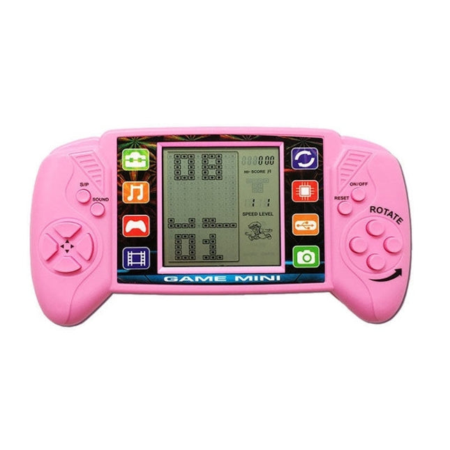Large Screen Children Handheld Game Console Electronic Toys, Blue, Pink, Black, Yellow