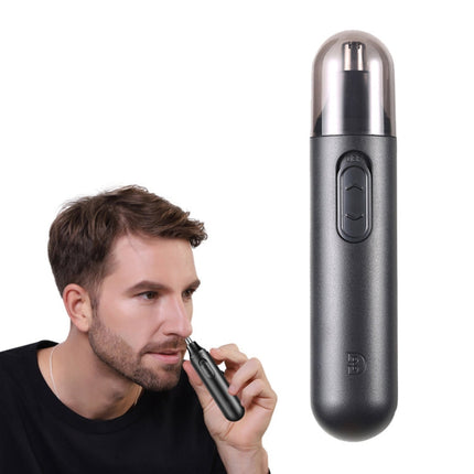 Detachable Washable Electric Nose Hair Trimmer(Black)