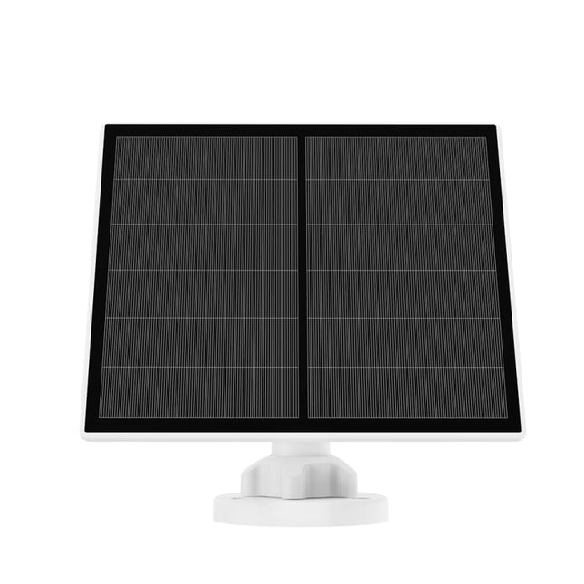 5W Monocrystalline Silicon Outdoor Camera Solar Panel Support USB&Type-C/USB-C Interface