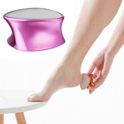 2 In 1 Hair Removal Foot Grinder Foot Peeling Pedicure Tool Epilator(Pink)