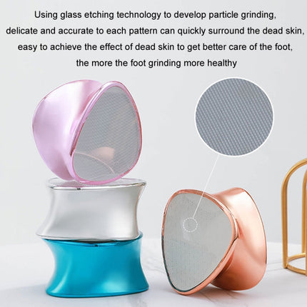 2 In 1 Hair Removal Foot Grinder Foot Peeling Pedicure Tool Epilator(Pink)