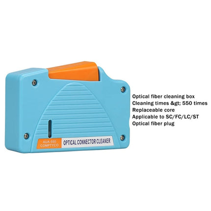 10 In 1 Optical Fiber Cleaning Tool Kit 1.25/2.5mm Fiber Cleaning Pen, Optical Fiber Cleaning Tool Kit