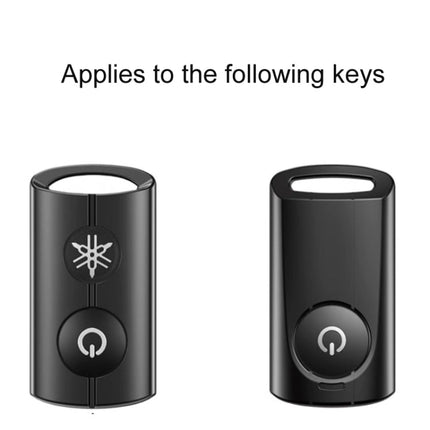 For YAMAHA NMAX155/XMAX300/Aerox/Jauns Hallmo Motorcycle Key Cover, Color: 1 Key Brown Hollowed