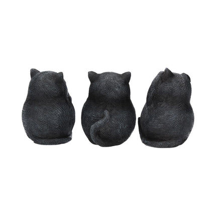 Nemesis Now Three Wise Fat Cats 8.5cm